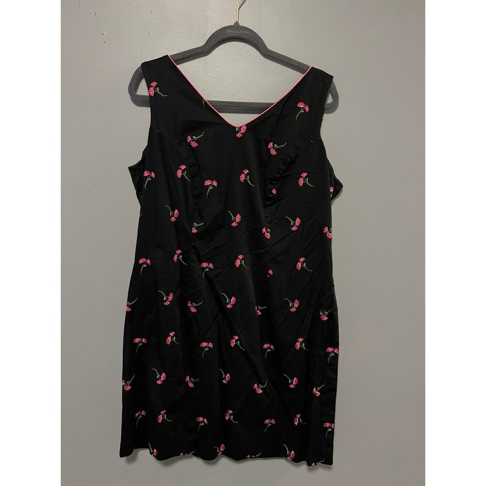 Vintage Embroidered Plus Size Dress